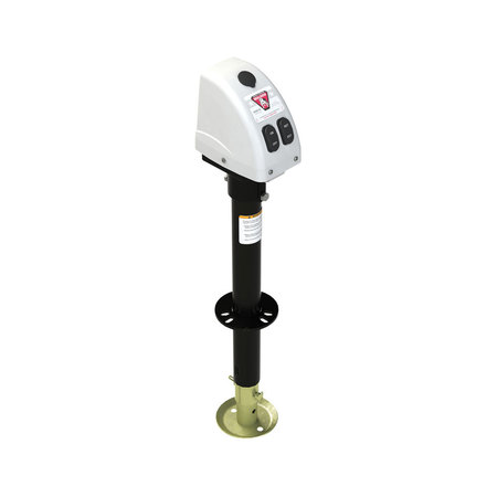 DRAW-TITE POWERED DRIVE TONGUE JACK A-FRAME 12IN TRAVEL WHITE CASE RATING 3500LB 500188